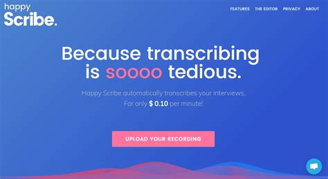 happiscribe|Audio Transcription Services .